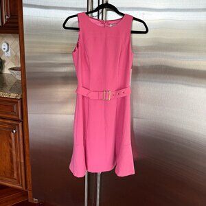 white house black market pink dress, size 0 NWT